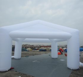 Tent1-359 Weißes aufblasbares Zelt mit Baldachin