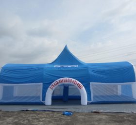 Tent1-105 Blau riesige aufblasbare Zelt