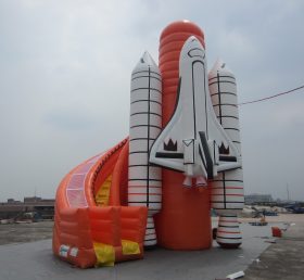 T8-391 Aufblasbare Rutsche Rakete Riesenrutsche