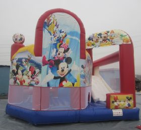T2-563 Disney Mickey & Minnie aufblasbare Rutsche Schloss