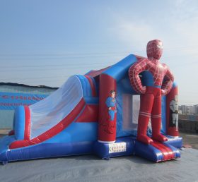 T2-2741 Spider-Man Superhero aufblasbares Trampolin