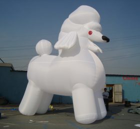Cartoon1-488 Hund aufblasbare Cartoon 6 Meter hoch