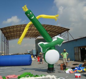 D2-52 Air Dancer aufblasbare Green Tube Werbetreibende