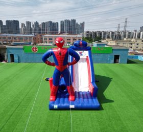 T8-1024 Spider-Man Superheld aufblasbare Slide