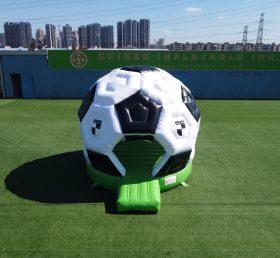 T2-980 Fußball geformtes aufblasbares Trampolin