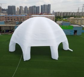 Tent1-403 Custom Commercial Rasen Zelt weiß aufblasbare Spinne