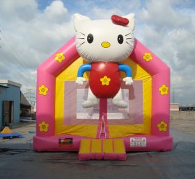 T2-2549 Hello Kitty aufblasbares Trampolin