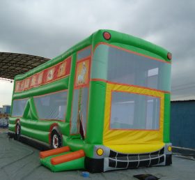 T1-128 Bus aufblasbares Trampolin