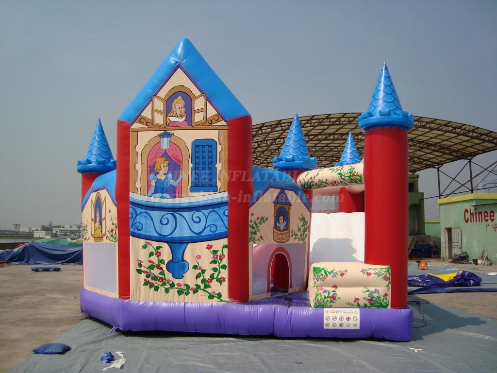 T2-509 Princess Inflatable Jumpers