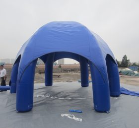 Tent1-307 Blue Advertising Dome aufblasbares Zelt