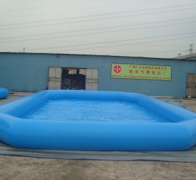 Pool2-511 Blau aufblasbarer Pool