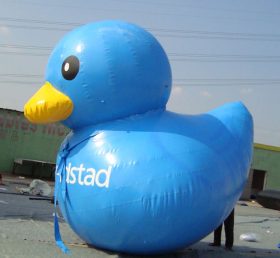 S4-211 Riesige blaue Ente Werbung aufblasbar