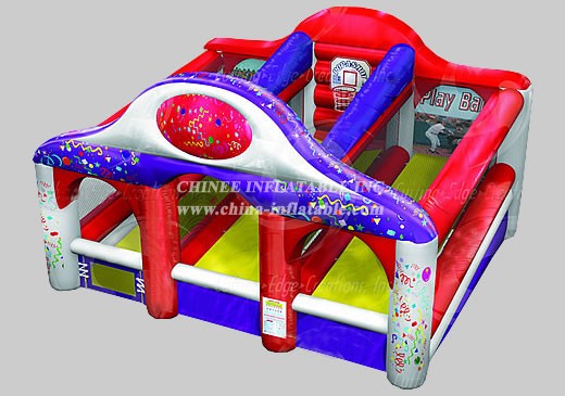 T11-344 Inflatable Basketball Field