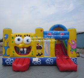 T2-2324 SpongeBob springen Schloss