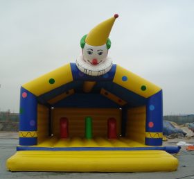 T2-2946 Happy Clown aufblasbares Trampolin