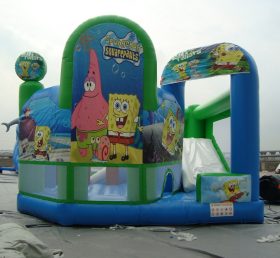 T2-548 SpongeBob springen Schloss