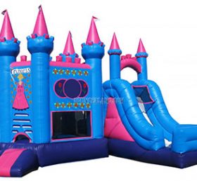T5-678 Princess Inflatable Jumper Castle