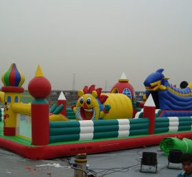 T6-149 Disney Inflatable Amusement Park