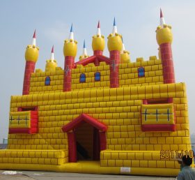 T6-323 Riesige aufblasbare Burg im Freien für Kinder