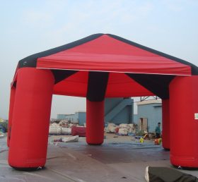 Tent1-417 Outdoor rot aufblasbares Zelt