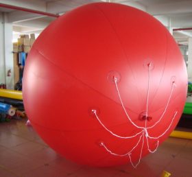 B2-14 Riesige Outdoor aufblasbare rote Ballon