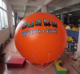 B2-20 Outdoor aufblasbare orange Ballon