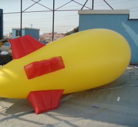 B3-40 Gelber aufblasbarer Luftschiffballon