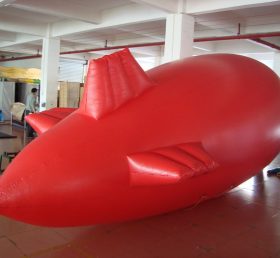 B3-44 Aufblasbarer roter Luftschiffballon