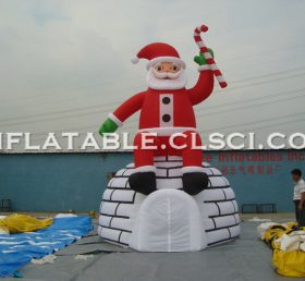 C1-163 Weihnachten aufblasbare Spielzeug Santa Claus