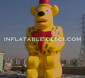 Cartoon1-727 Yellow Bear Inflatable Cartoons