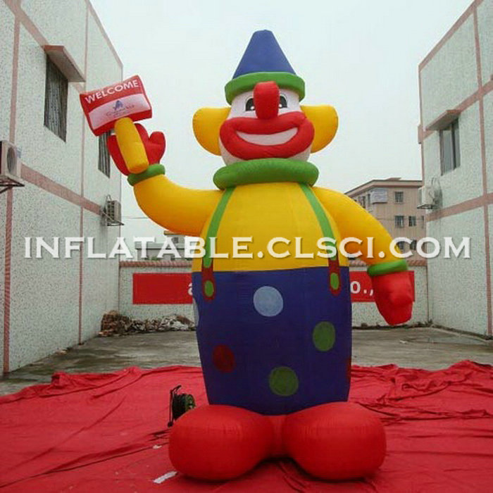 Cartoon1-791 Happy Clown Inflatable Cartoons
