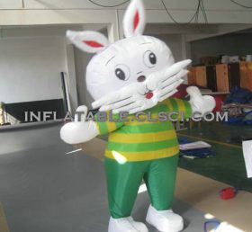 M1-275 Aufblasbare mobile Cartoon Kaninchen