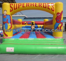 T2-1396 Spider-Man Superhero aufblasbares Trampolin