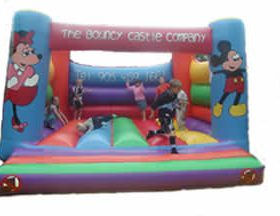 T2-1668 Disney Mickey and Minnie Bounce House