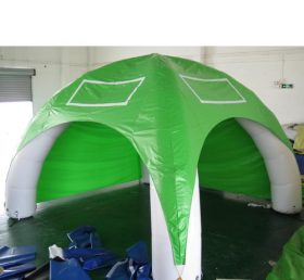 Tent1-310 Grüne Werbung Kuppel aufblasbares Zelt