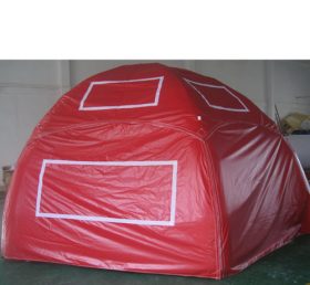 Tent1-333 Rote Werbung Kuppel aufblasbares Zelt