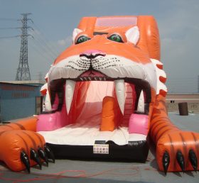 T8-277 Tiger Riese Slide Kids Party