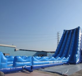 T8-1509 Kommerzielle riesige aufblasbare Rutsche mit Pool für Erwachsene