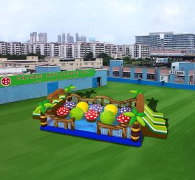 T6-456 Bauernhof riesige aufblasbare Vergnügungspark Pilze Spielplatz für Kinder