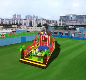 T6-458 Bauernhof riesige aufblasbare Vergnügungspark Kinder Trampolin Spielplatz