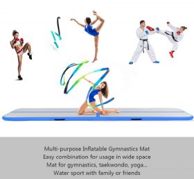 AT1-028 Aufblasbare Trampolin Matte Gymnastik Luftkissen Juegos aufblasbare Stolper-Luftkissen Boden 5M elektrische Luftpumpe