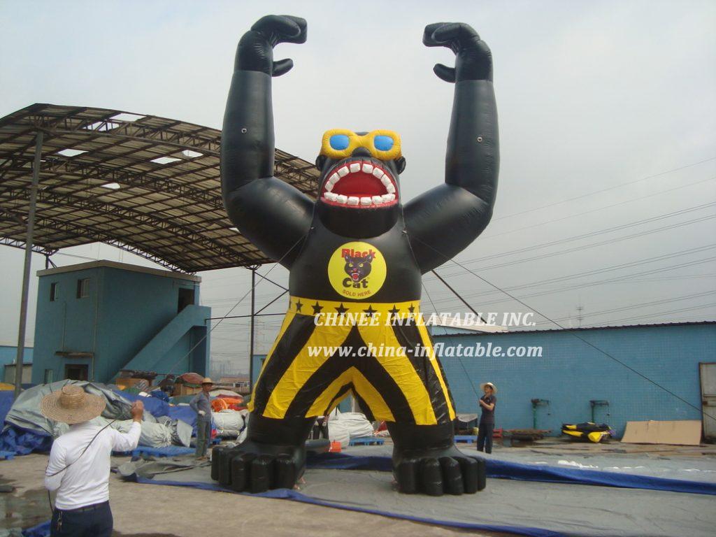 Cartoon2-014 Gorilla King Kong Inflatable Cartoons