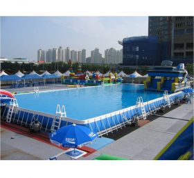 MP2-005 Outdoor-Aktivitäten Erwachsene Kinder Großer Hartboden Stahlrahmen Swimmingpool