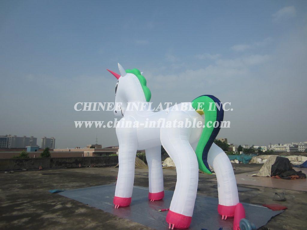 Cartoon2-048 Unicorn Inflatable Cartoons