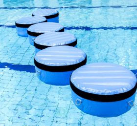 WG1-011 Wassersport Spiele Schwimmende aufblasbare runde Bretter