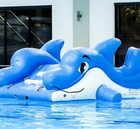 WG1-007 Spiele Delphine aufblasbare Wassersport Park Pool Spiel