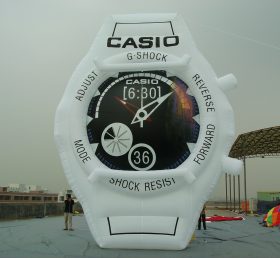 S4-305 Casio Uhren Werbung aufblasbar