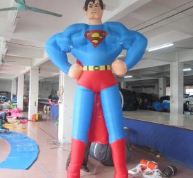 Cartoon2-081 Superman Superheld aufblasbare Cartoon