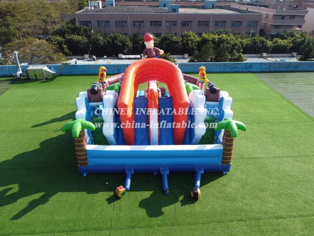 T6-510 Pirate Theme Inflatable Combos