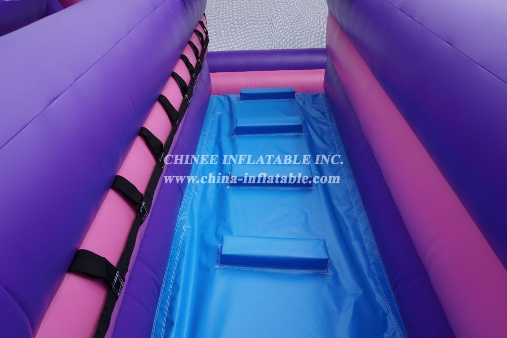 T8-2100 Unicorn Slide Inflatable Dry Slide Childrens Unicorn Themed Bouncy Castle